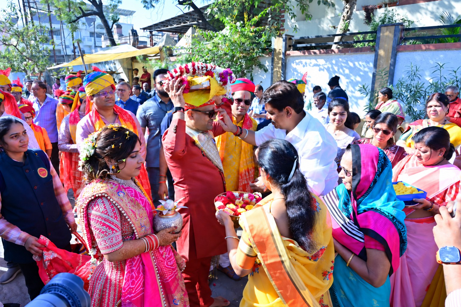 Ravi Agrawal, Chairman of L7 Group of Companies, at Shri Ram Katha 2025, Nagpur